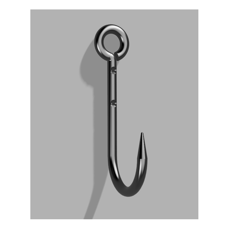 Hameçon porte cannes