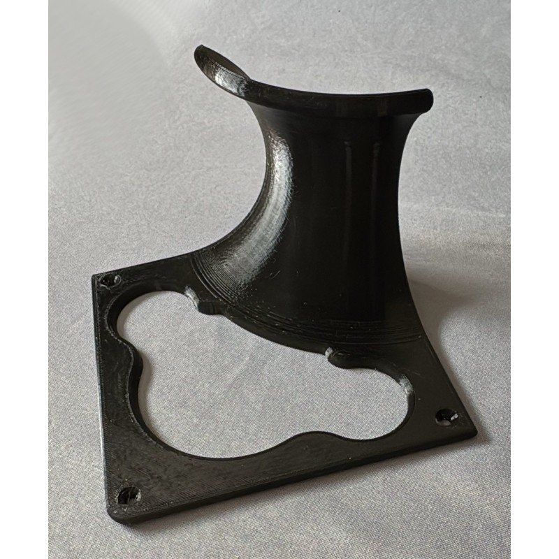 Équerre porte tuyau fumées